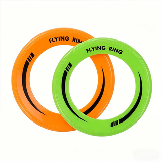 Flying Disc Dog Training Toy - 2 Stück hohle Flugringe aus Polypropylen,