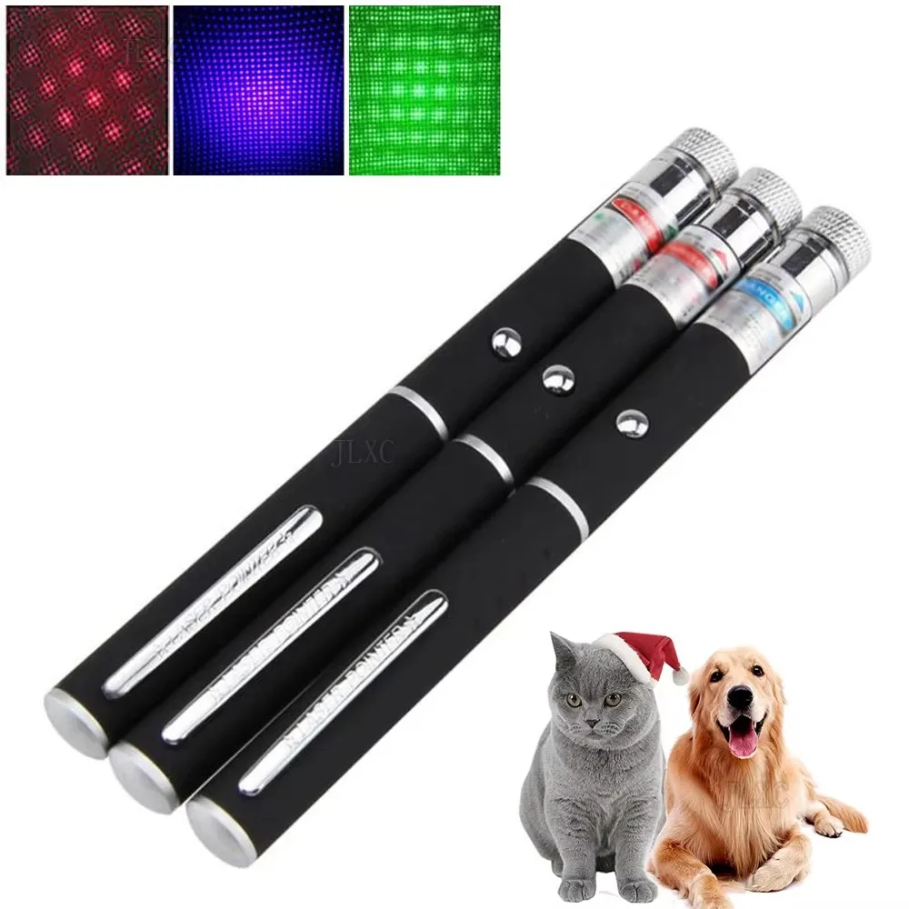 Laser Pointer Cat Toy Automatic - (Batterien nicht enthalten) Grüner und roter