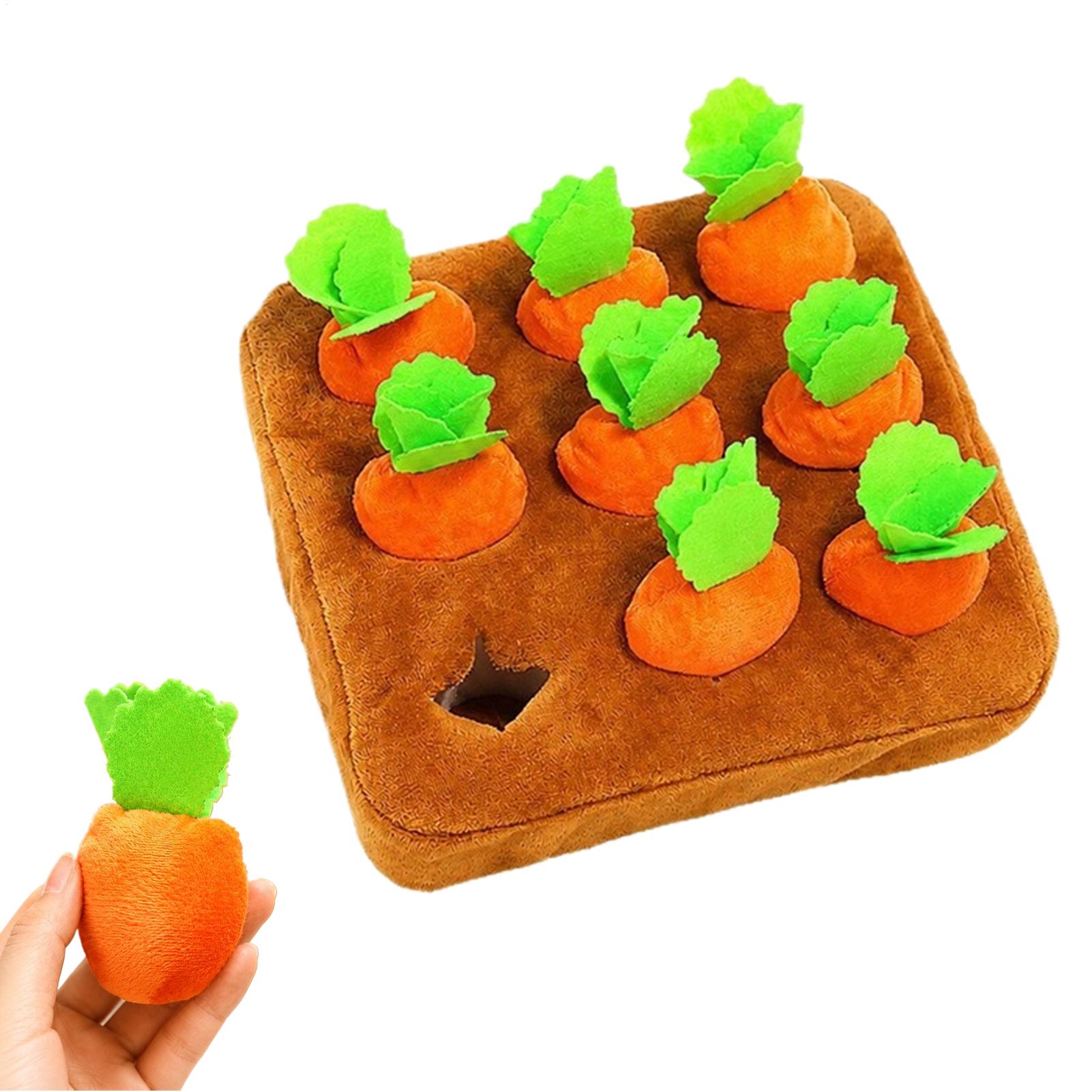 Snuffle Mat For Dogs - Schnüffelmatte Karotte Slow Feeder – Hunde-Schnüffelspielzeug