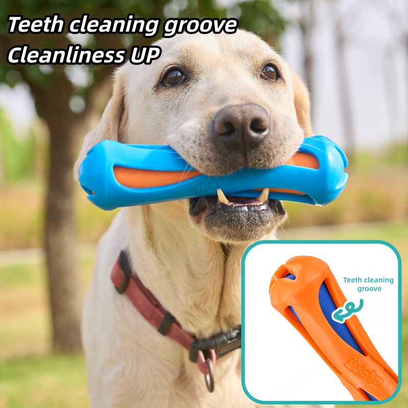Indestructible Dog Chew Toy - 2026 Heiß begehrter schwimmender Hunde-Apportierstab –