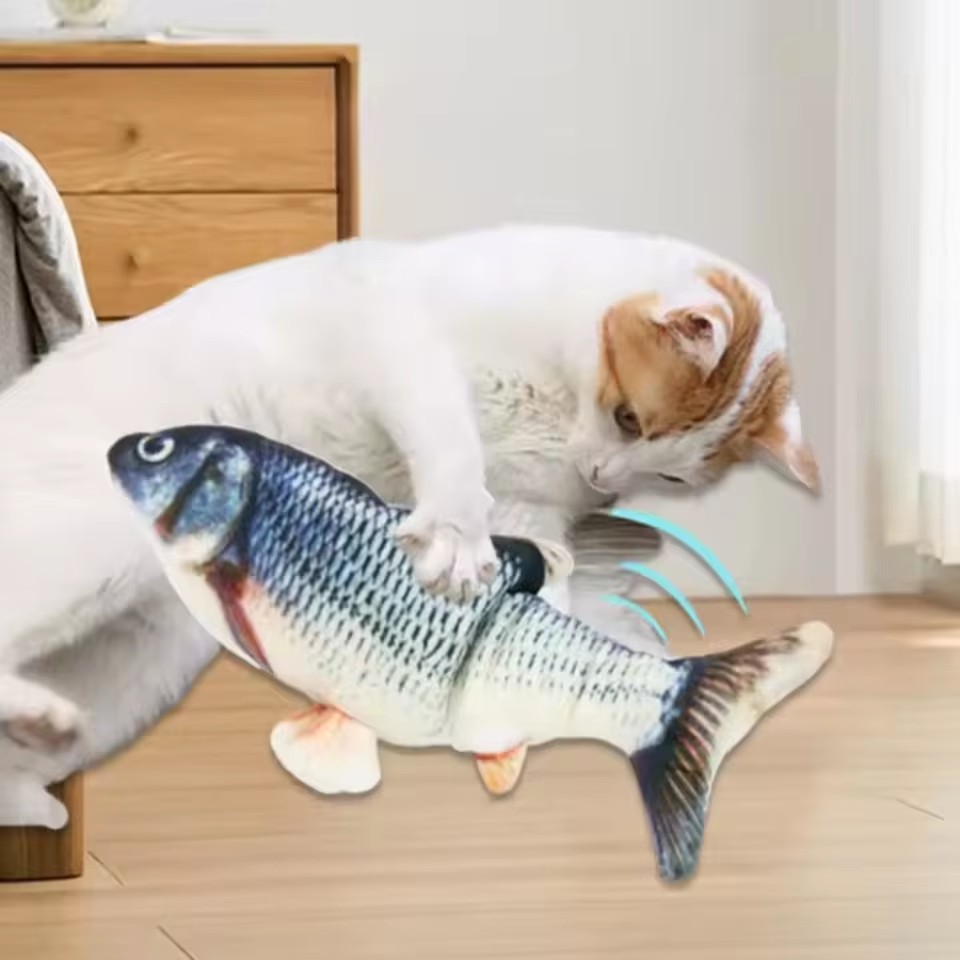Katzen- und Hundespielzeug Fis – Electric Floppy Fish Dog Toy Bewertung und Preis