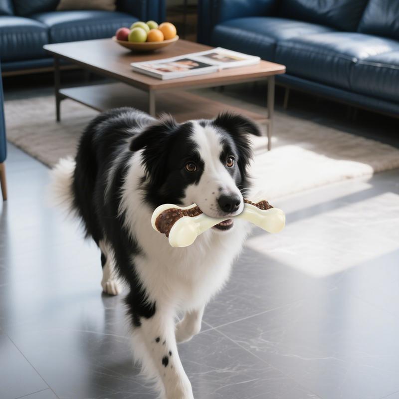 Hundeknochenspielzeug, interak – Teeth Cleaning Dog Chew Bone Bewertung und Preis