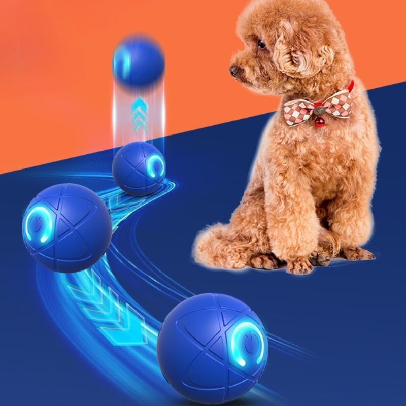 Intelligenter Hundespielzeugba – Automatic Moving Dog Ball Bewertung und Preis