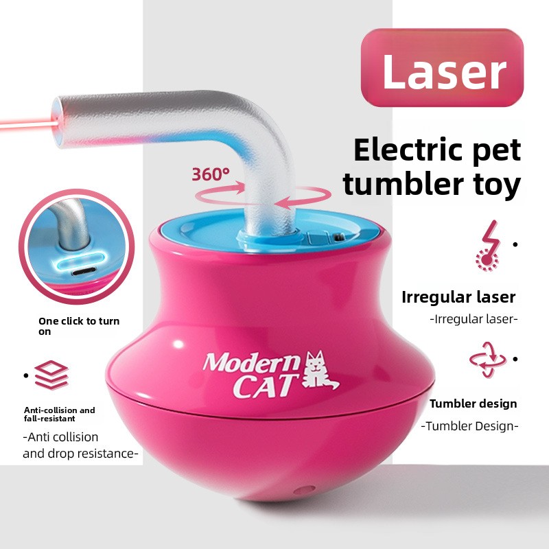 Automatische Katzenspielzeuge: – Laser Pointer Cat Toy Automatic Bewertung und Preis