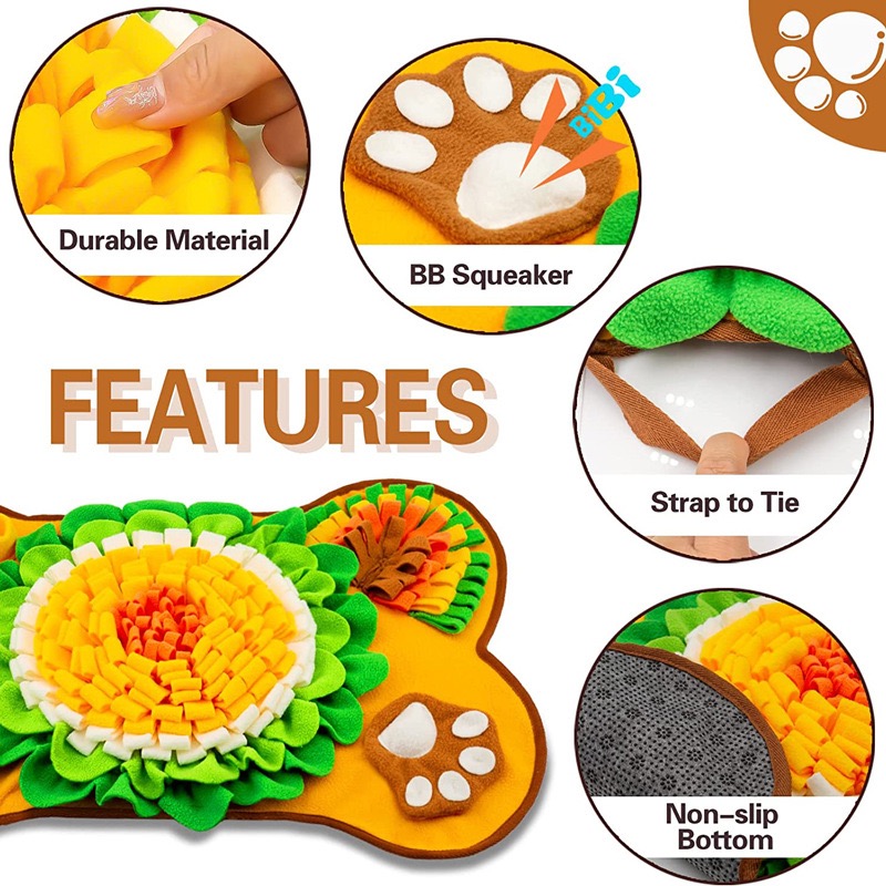 Schnüffelmatte für kleine und  – Snuffle Mat For Dogs Bewertung und Preis