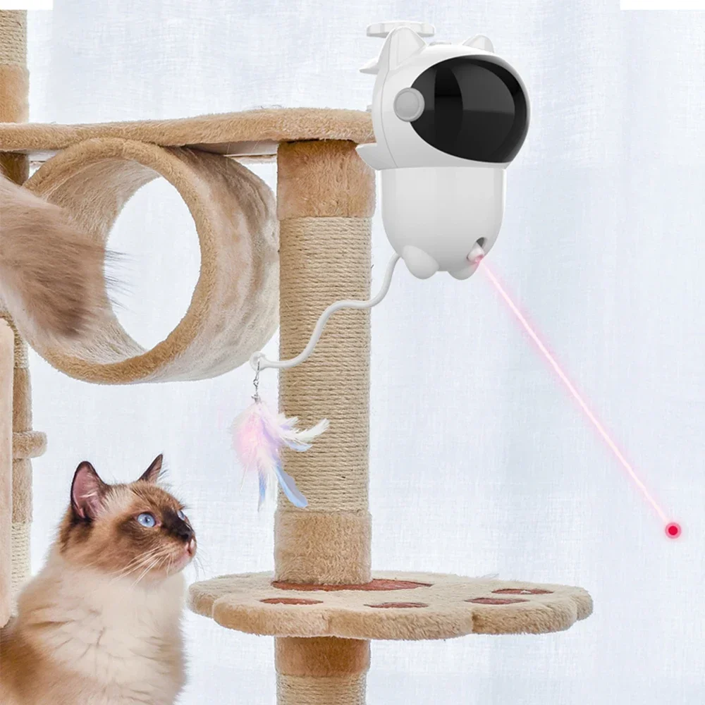 360° Interaktives Katzen-Laser – Laser Pointer Cat Toy Automatic Bewertung und Preis