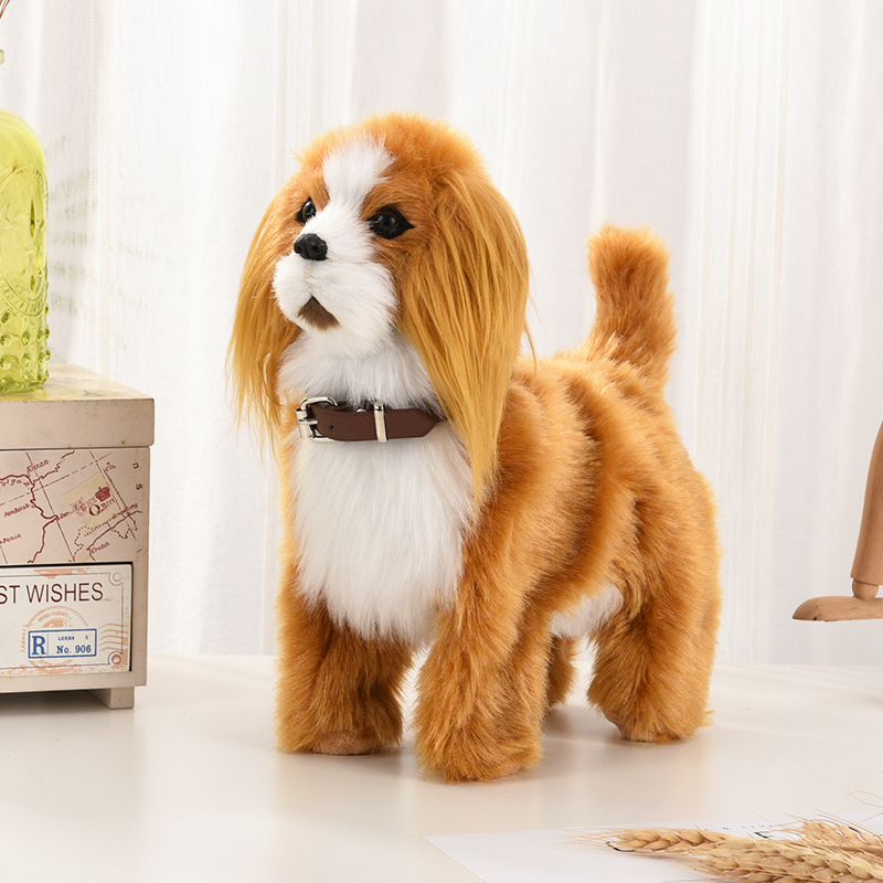 Elektronisches Plüsch-Hundespi – Interactive Squeaky Plush Dog Toy Bewertung und Preis