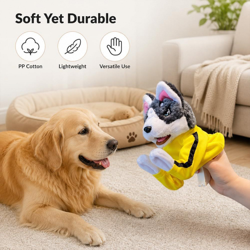 Husky Boxing Interaktives Plüs – Interactive Squeaky Plush Dog Toy Bewertung und Preis