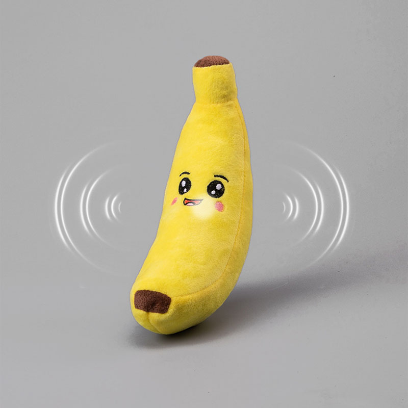 Quietschendes Bananen-Plüsch-H – Interactive Squeaky Plush Dog Toy Bewertung und Preis