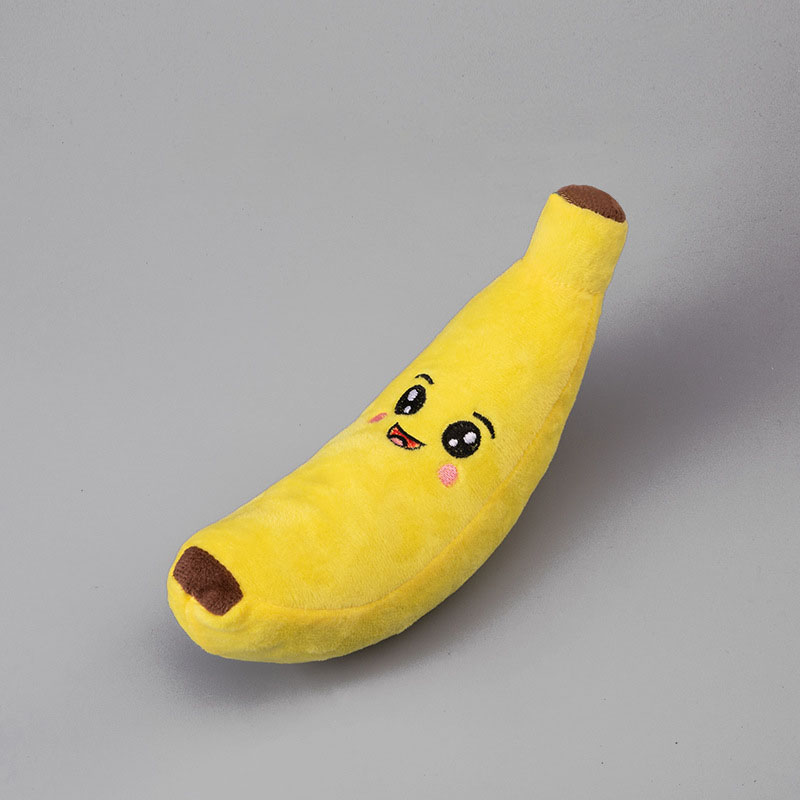 Quietschendes Bananen-Plüsch-H – Interactive Squeaky Plush Dog Toy Bewertung und Preis