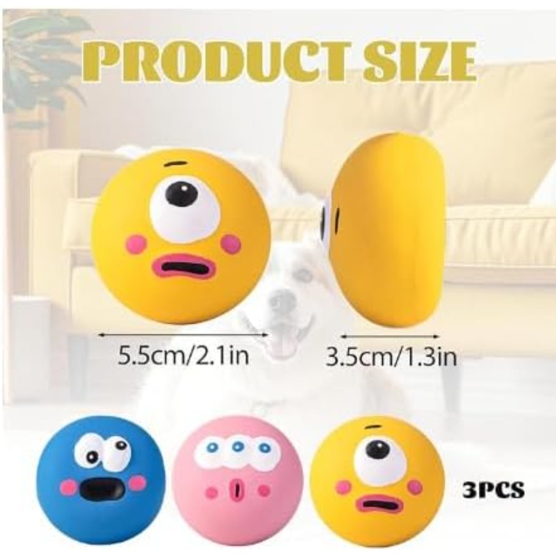 3-teiliges Hunde-Spielzeugset  – Interactive Squeaky Plush Dog Toy Bewertung und Preis